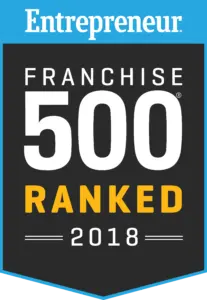 Entrepreneur Franchise 500 Ranked 2018.